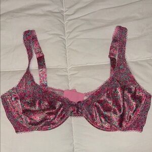For love and lemons Floral Pink Underwire Bra